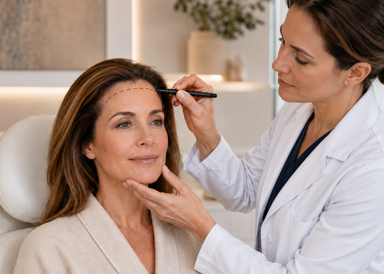 Forehead lift surgery in Whitefish, Montana