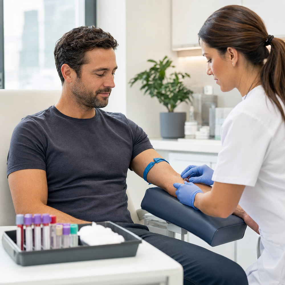 Specialized labs and blood draws for men in Whitefish, Montana
