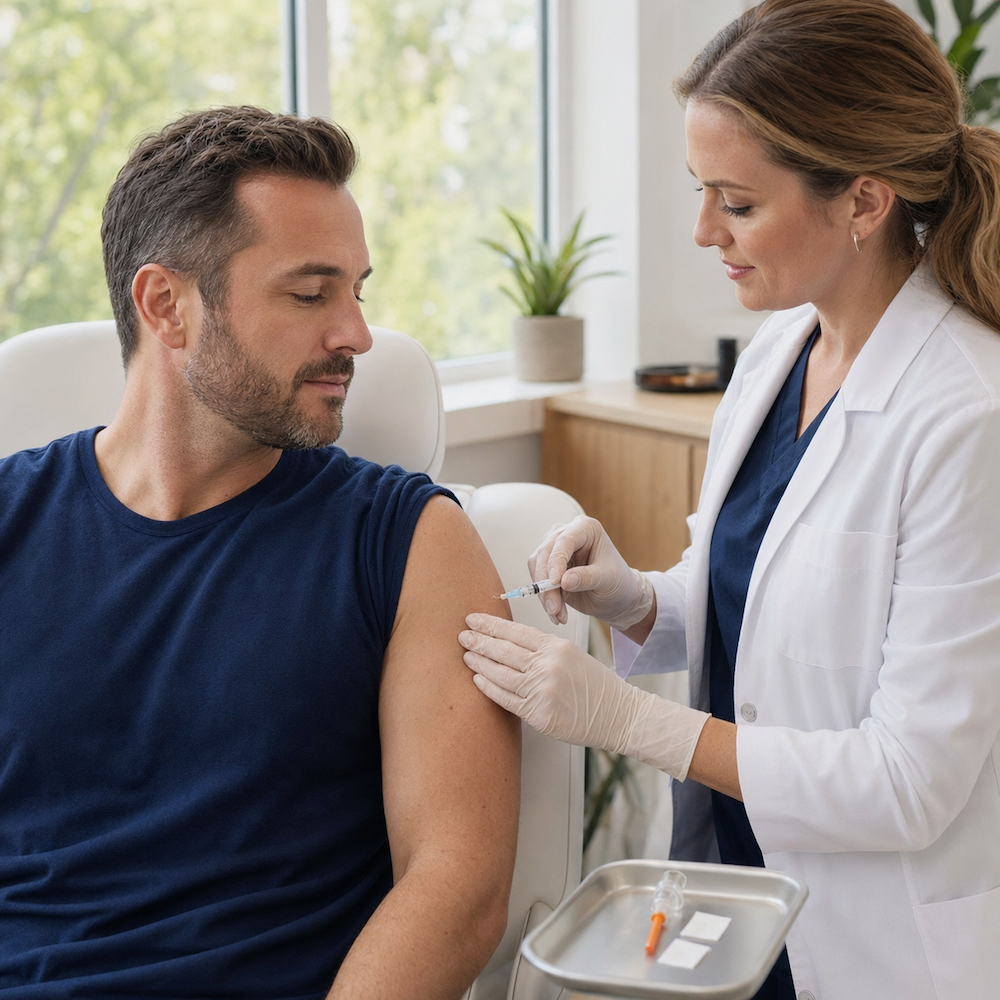 Testosterone injections and creams for men in Whitefish, Montana