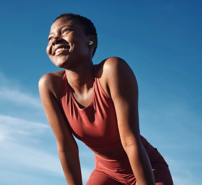 A woman receiving pellet therapy treatment for hormone balance at a clinic in Whitefish, Montana.